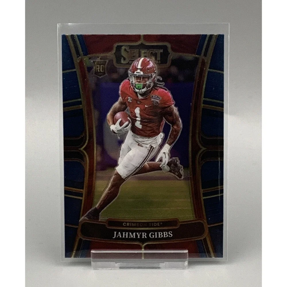 2023 Panini Select Draft Picks Jahmyr Gibbs Rookie RC #10 Alabama‎ - LIONS